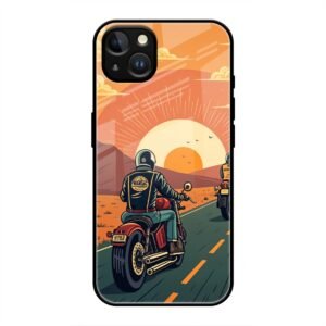 Wheels & Wanderlust Glass Case for iPhone 13 Mini