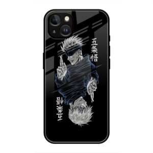 Duality of Satoru Gojo Glass Case for iPhone 13 Mini