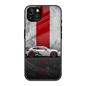 GT3 RS Heo Wave Glass Case for iPhone 13 Mini