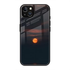 Sunset Glass Case for iPhone 13 Mini