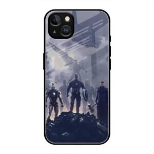 Caption America Glass Case for iPhone 14 Plus