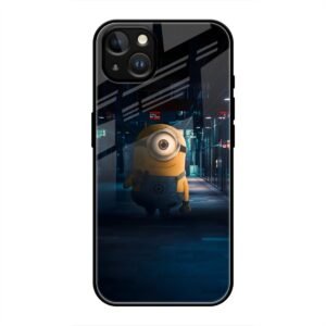 Minions Glass Case for iPhone 14 Plus