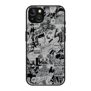 Pirate King's Legacy Glass Case for iPhone 15 Plus