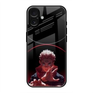 Mystical Energy Manipulation Glass Case for iPhone 16 Plus
