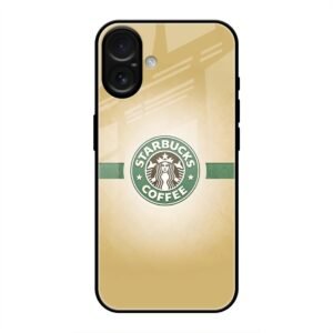 Starbucks Glass Case for iPhone 16 Plus