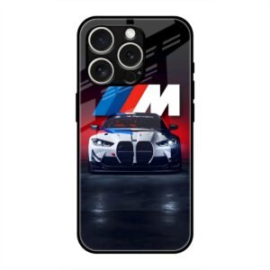 M Power Dominance Glass Case for iPhone 16 Pro
