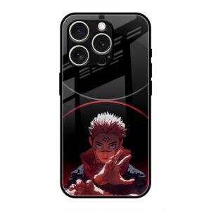 Mystical Energy Manipulation Glass Case for iPhone 16 Pro