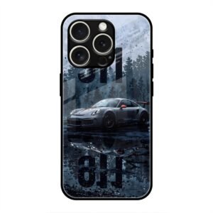 Ghost in the Fog Glass Case for iPhone 16 Pro