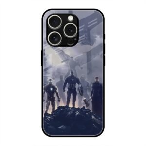 Caption America Glass Case for iPhone 16 Pro