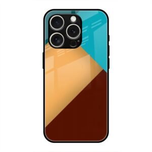 Abstract Color Glass Case for iPhone 16 Pro Max