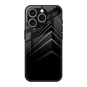 Square Illusion Glass Case for iPhone 16 Pro Max