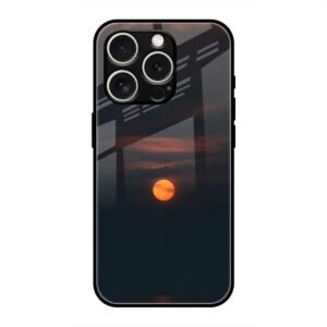 Sunset Glass Case for iPhone 16 Pro Max