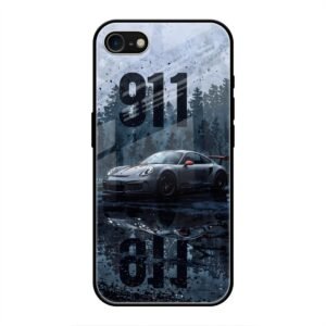Ghost in the Fog Glass Case for iPhone SE