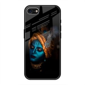Lord Krishna Glass Case for iPhone SE