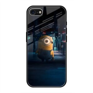Minions Glass Case for iPhone SE