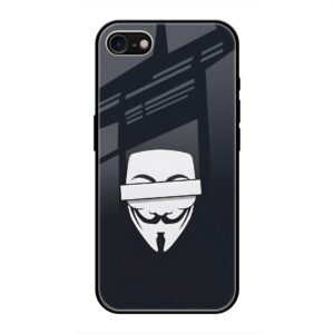 Money Hiest Glass Case for iPhone SE