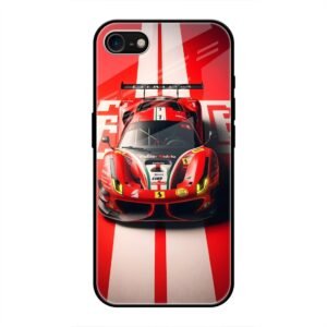 Ferrari Racing Glory Glass Case for iPhone SE