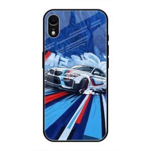 Dynamic BMW M2 Art Glass Case for iPhone XR