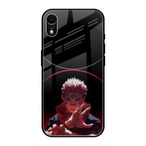 Mystical Energy Manipulation Glass Case for iPhone XR