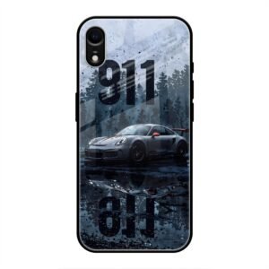 Ghost in the Fog Glass Case for iPhone XR