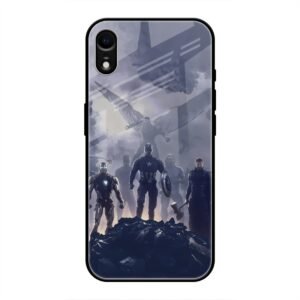 Caption America Glass Case for iPhone XR