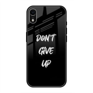 Don't Give up Mobile Glass Case for iPhone XR
