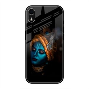 Lord Krishna Glass Case for iPhone XR