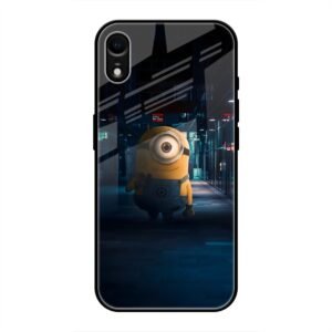 Minions Glass Case for iPhone XR