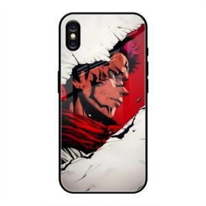 Torn Reality The Marked Warrior Glass Case for iPhone XS Max