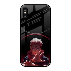 Mystical Energy Manipulation Glass Case for iPhone XS Max