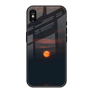Sunset Glass Case for iPhone XS Max