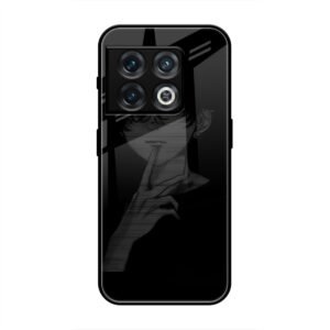 A boy Thinking Glass Case for OnePlus 10 Pro