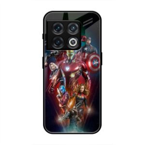 All avengers Glass Case for OnePlus 10 Pro