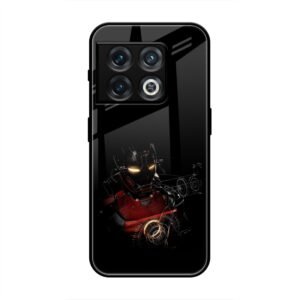 Iron Man Glass Case for OnePlus 10 Pro