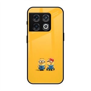 Minions Love Glass Case for OnePlus 10 Pro