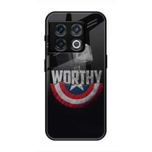 Thor and Caption America Glass Case for OnePlus 10 Pro