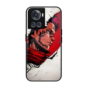 Torn Reality The Marked Warrior Glass Case for OnePlus 10R