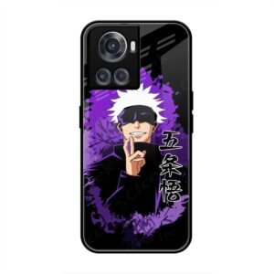 Gojo Satoru - The Honored One Glass Case for OnePlus 10R