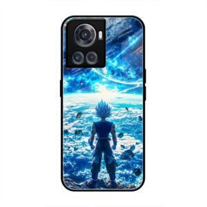 Cosmic Warrior's Resolve Glass Case for OnePlus 10R
