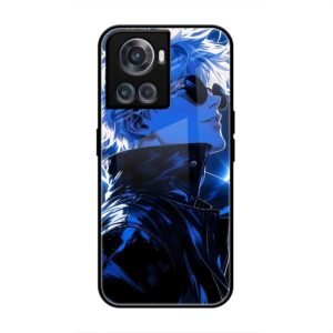 Neon Halo Warrior Glass Case for OnePlus 10R
