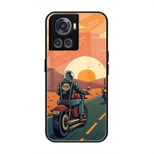 Wheels & Wanderlust Glass Case for OnePlus 10R