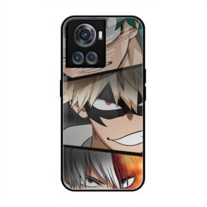 Determined Heroes Glass Case for OnePlus 10R