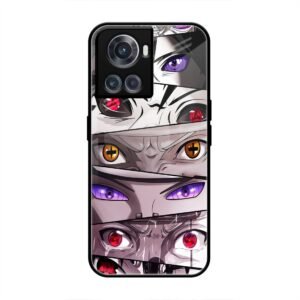 Eyes of the Uchiha Clan Glass Case for OnePlus 10R