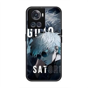 Gojo Satoru Anime Art Glass Case for OnePlus 10R