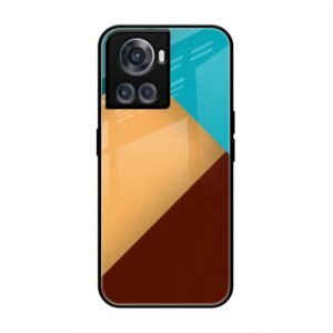 Abstract Color Glass Case for OnePlus 10R