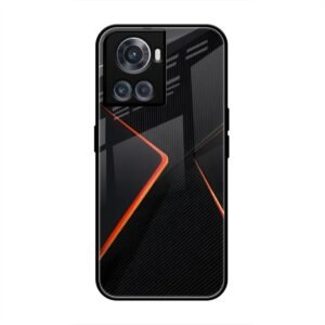Abstract Line Glass Case for OnePlus 10R
