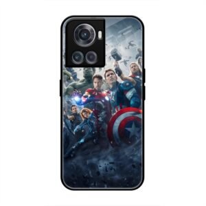 Avengers Glass Case for OnePlus 10R