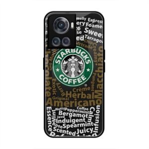 Starbucks Coffee Name Glass Case for OnePlus 10R
