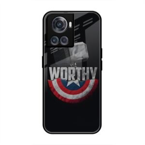 Thor and Caption America Glass Case for OnePlus 10R