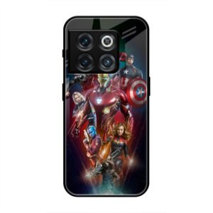 All avengers Glass Case for OnePlus 10T